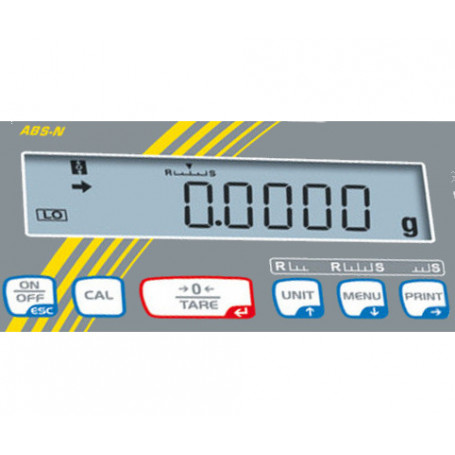 Balance de laboratoire homologable avec programme de calibration, portée  max. de 82 à 320 g, précision de 0,1 à 1 g