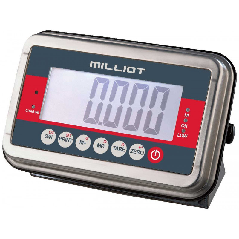 Balance Milliot RWS. Tout inox. Portée max 30 kg