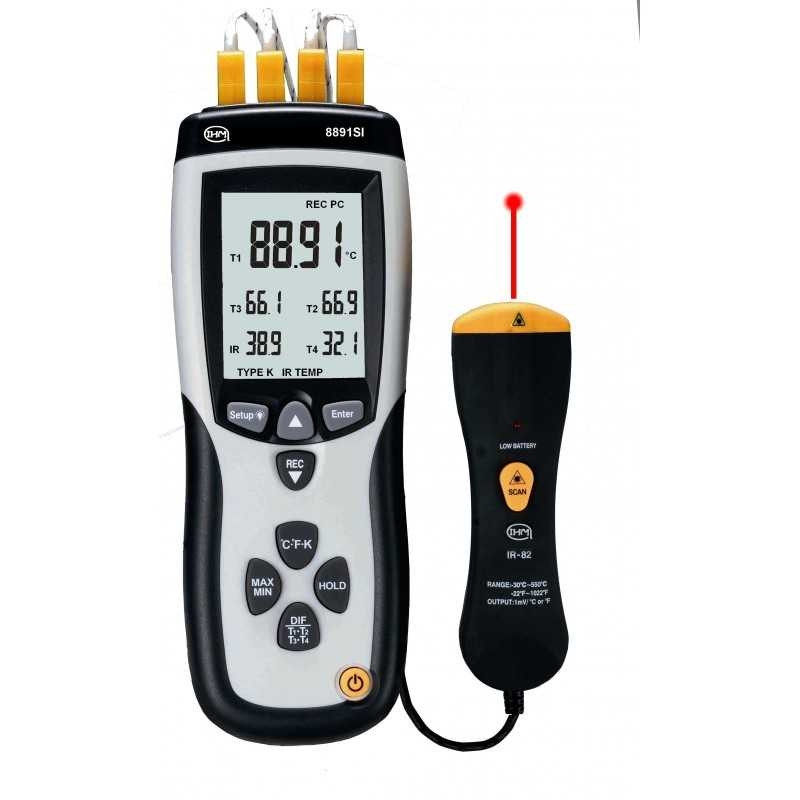 Thermomètre infrarouge professionnel - Analyse du thermomètre de