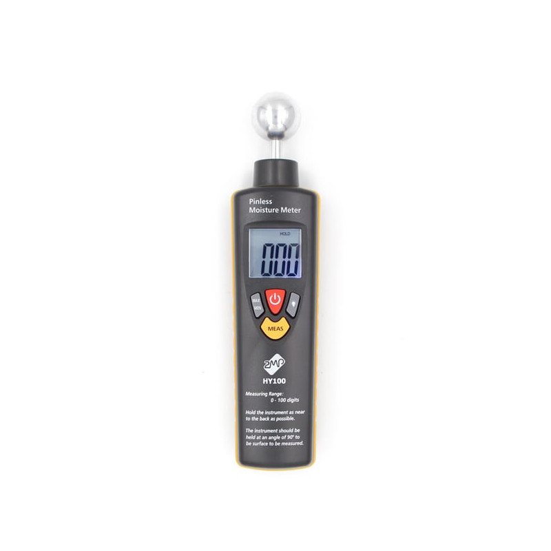 Humidimètre - Bois et matériaux - Ultrasons sans pénétration jusqu'à 40 mm  - Alarme humidité